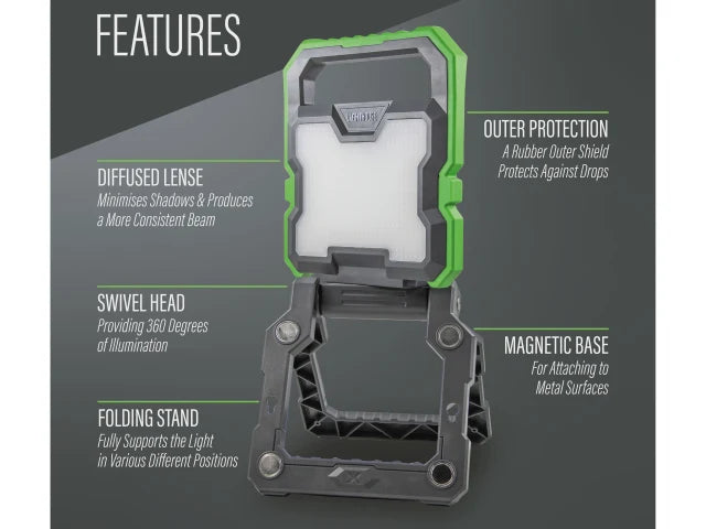 Lighthouse Rechargeable Work Light 2000 Lumens