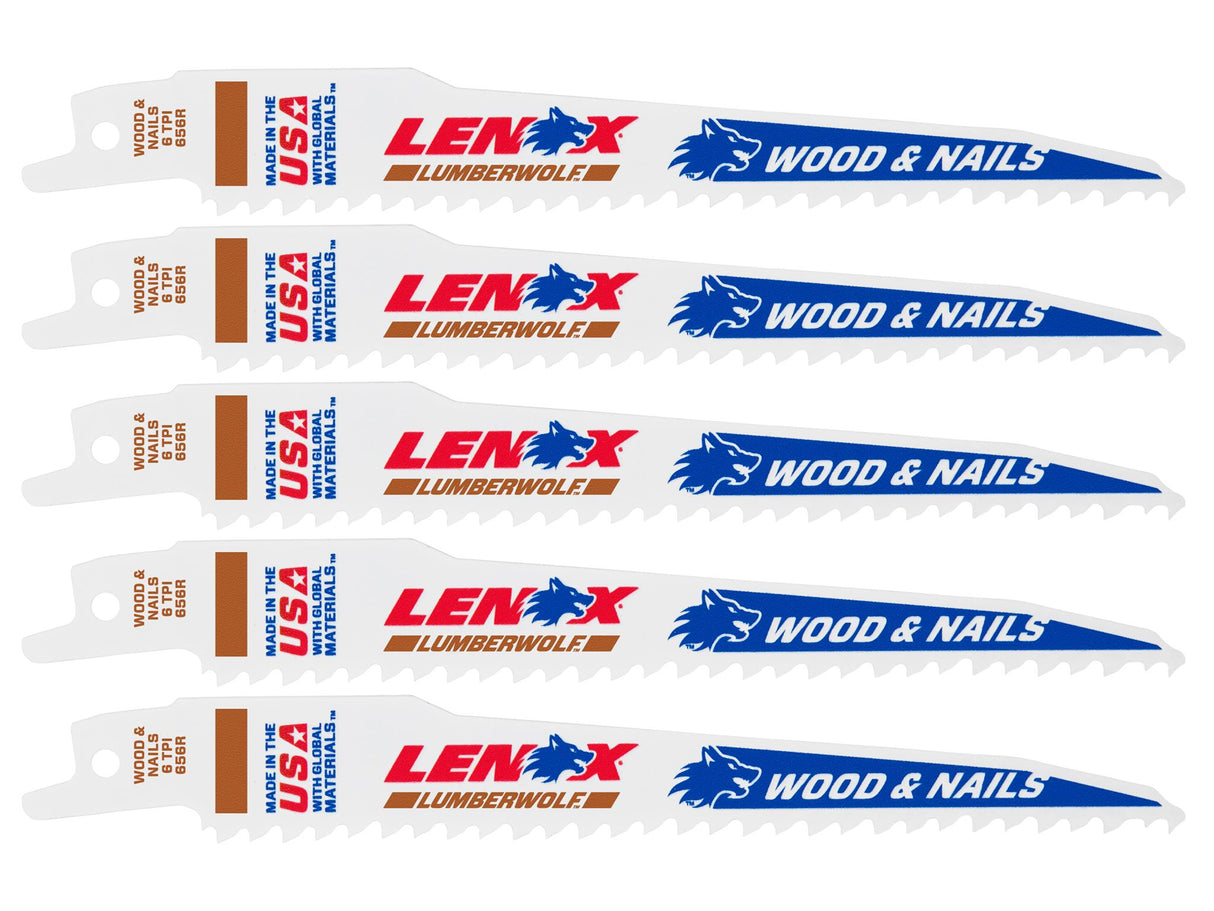 LENOX LumberWolf Reciprocating Saw Blades