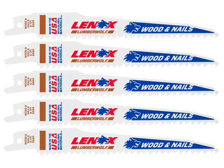 LENOX LumberWolf Reciprocating Saw Blades