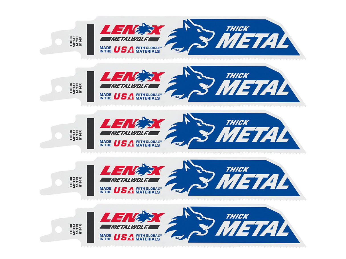 LENOX MultiWolf Wave Edge Reciprocating Saw Blades