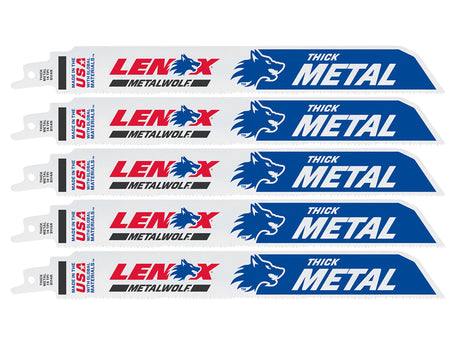 LENOX MetalWolf Wave Edge Reciprocating Saw Blades