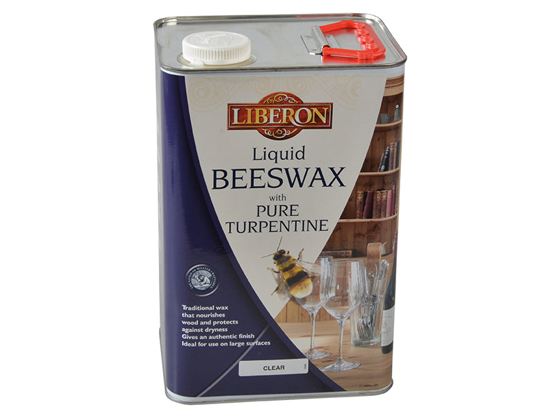 Liberon Beeswax Liquid Clear 5 litre