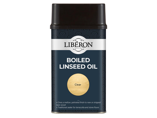 Liberon Boiled Linseed Oil Clear 500ml