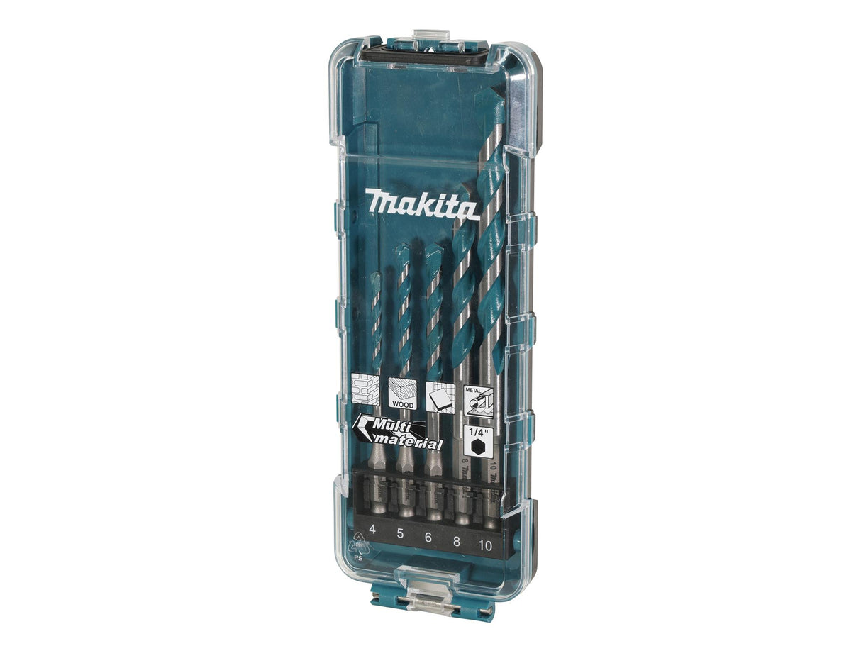 Makita E-16732 TCT Drill Bit Set, 5 Piece