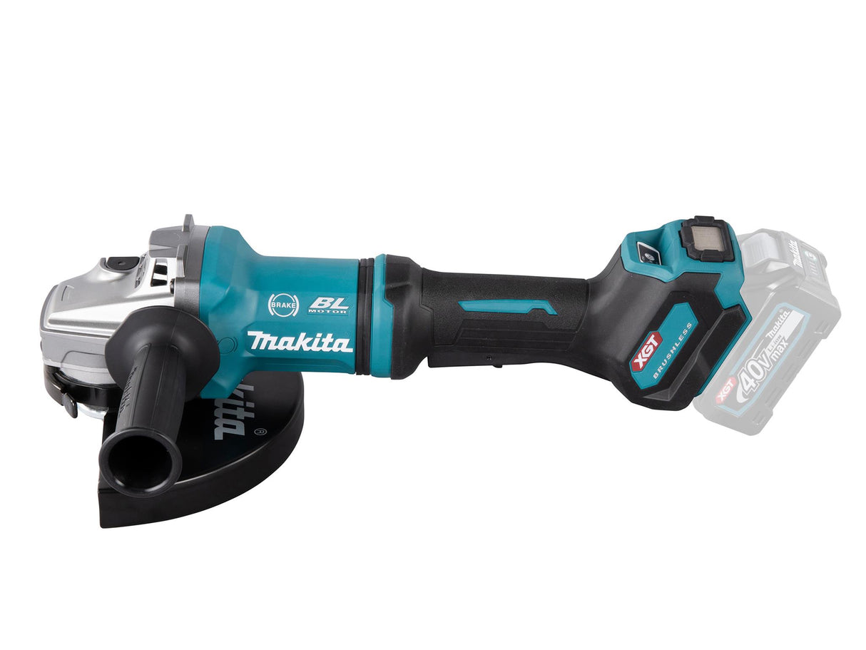 Makita GA038G XGT 40Vmax BL Angle Grinder, 230mm