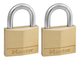Master Lock Solid Brass Padlocks Double Lever