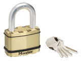 Master Lock Excell Brass Finish Padlocks