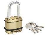 Master Lock Excell Brass Finish Padlocks