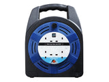 Masterplug Case Reels 20 Metre 4 Socket 13A