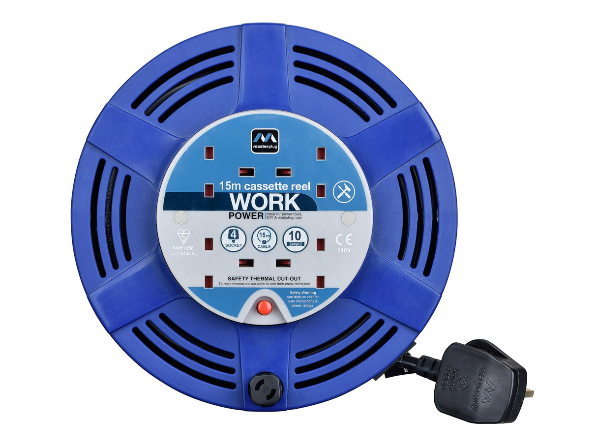 Masterplug Cassette Cable Reel