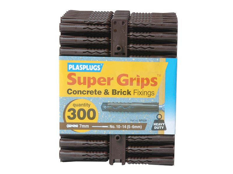Plasplugs Solid Wall Super Grips