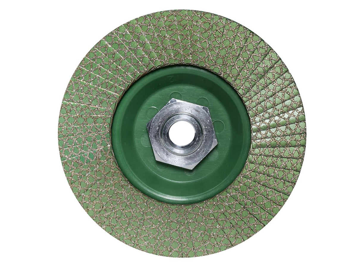 RUBI TILING TOOLS Diamond Flap Disc 115mm x 50/60 Grit