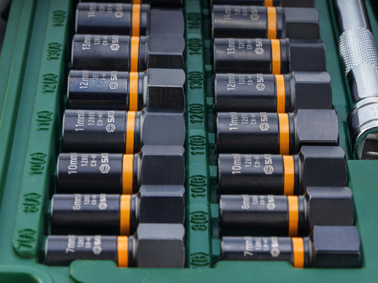 SATA Tools 1/4in & 3/8in BoltBiter Set, 23 Piece