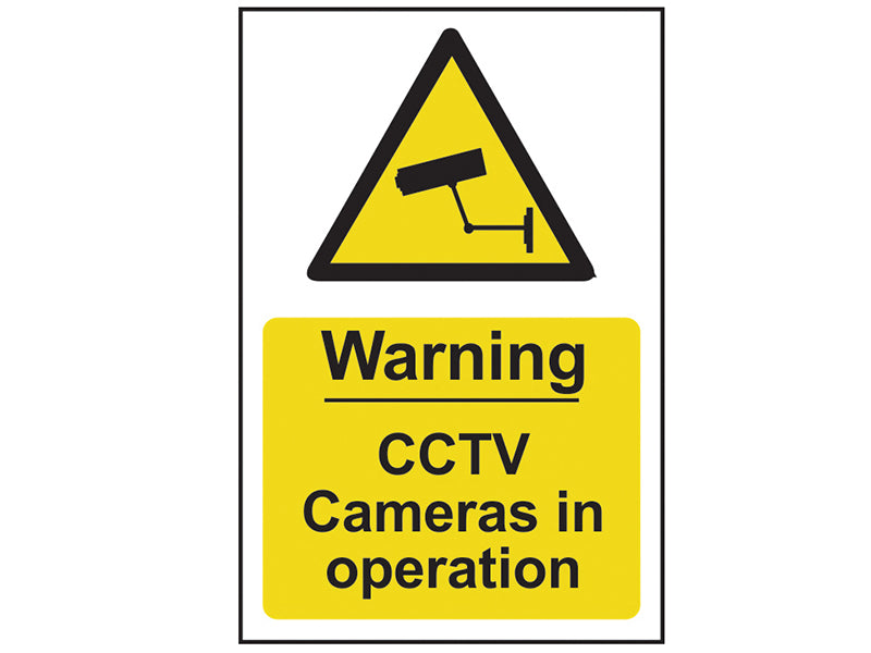 Scan Warning CCTV Cameras in Operation - PVC Sign 200 x 300mm – Frasar ...