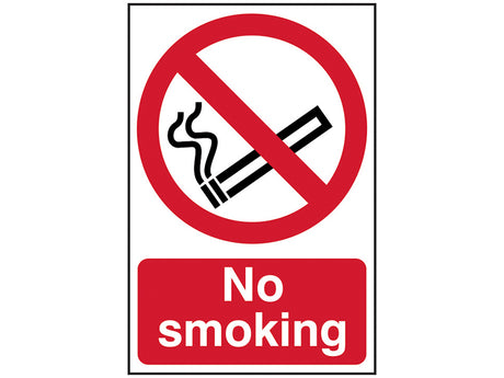 Scan Sign: No Smoking