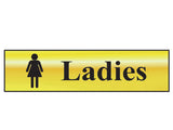 Scan Sign: Ladies Bathroom