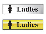 Scan Sign: Ladies Bathroom