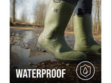 Scan Fleece Lined Wellingtons