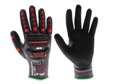 Scan Nitrile Palm Impact Cut D Gloves