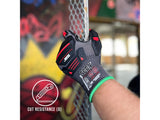 Scan Nitrile Palm Impact Cut D Gloves