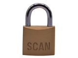 Scan Brass Padlocks