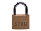 Scan Brass Padlocks