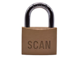 Scan Brass Padlocks