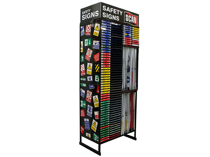 Table Scan Sign Scan Signs Display - 144 Signs (Combi Stand) – Frasar Direct