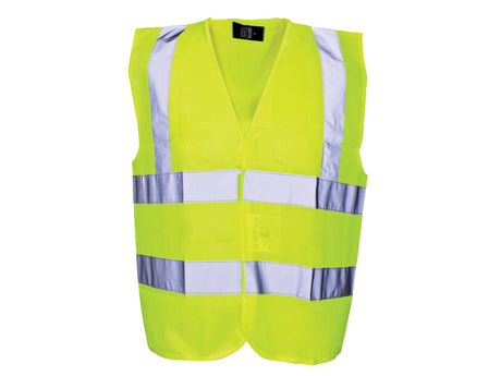 Scan Children's Hi-Vis Yellow Waistcoat