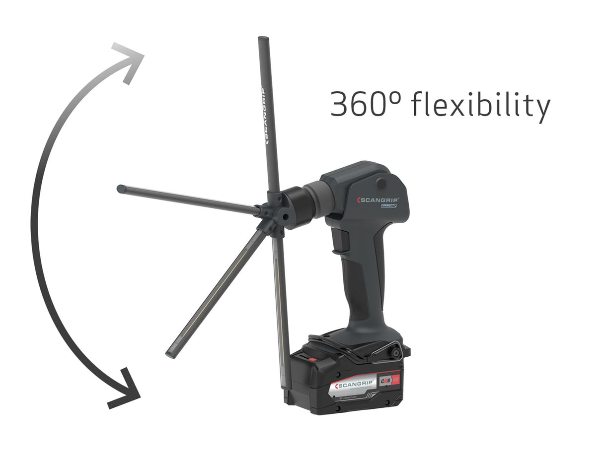 SCANGRIP® MULTILIGHT FLEX CONNECT Light 18V Bare Unit