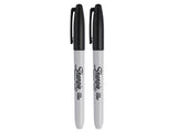 SharpieÂ® Fine Tip Permanent Marker Black (Pack 2)