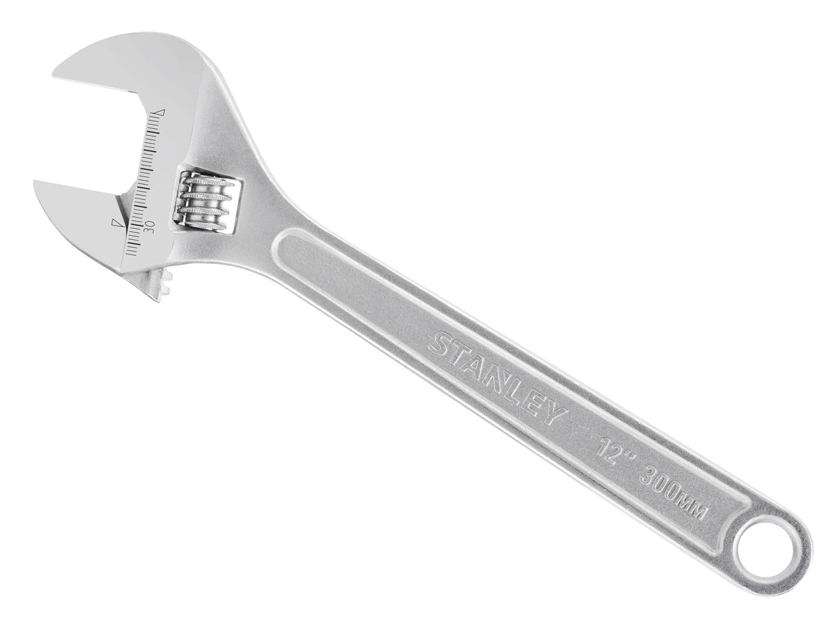 STANLEYÂ® Metal Adjustable Wrench 300mm (12in)
