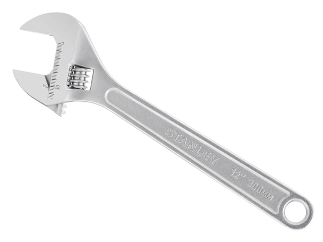STANLEYÂ® Metal Adjustable Wrench 300mm (12in)