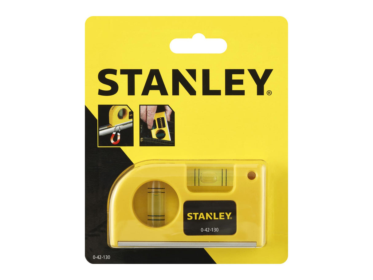 STANLEY® Magnetic Horizontal / Vertical Pocket Level