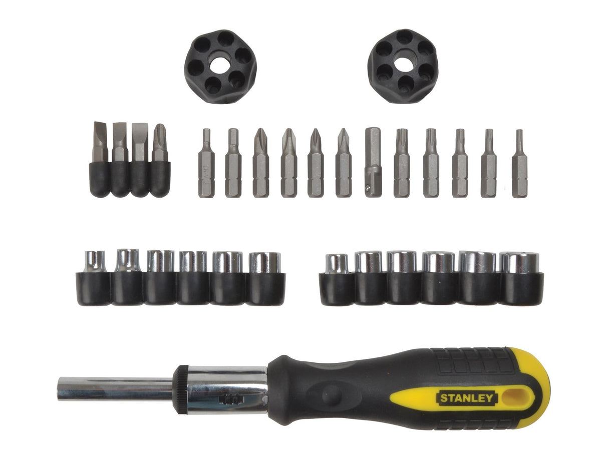 STANLEY® Ratchet Screwdriver Set of 29