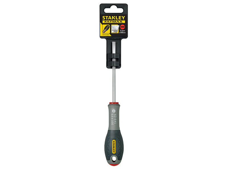 STANLEY® FatMax® Stainless Steel Screwdriver Parallel Tip 5.5 x 100mm