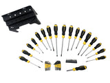 STANLEY® Screwdriver Set in Rack, 44 Piece