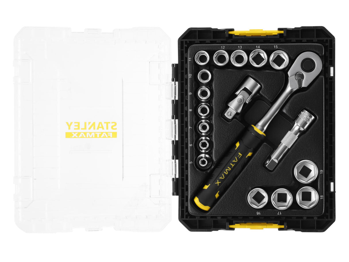 STANLEY® FATMAX® 3/8in M PRO-STACK Socket Set, 18 Piece
