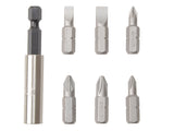 STANLEY® Slotted/Phillips/Pozidriv Insert Bit Set, 7 Piece