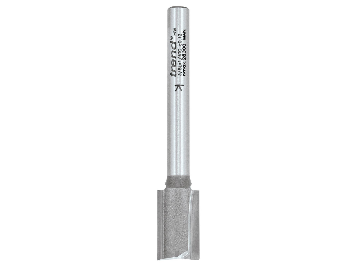 Trend Two Flute Cutter D-Namic Carbide, 1/4in