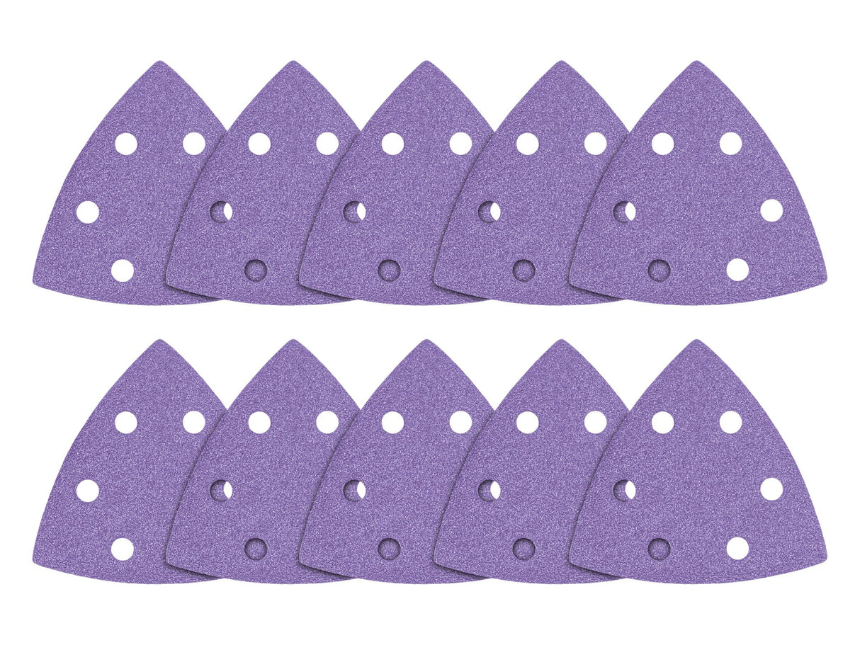 Trend Zirconium Delta Sanding Sheets 93mm 40G (Pack 10)