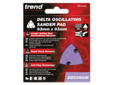 Trend Zirconium Delta Sanding Sheets 93mm 40G (Pack 10)