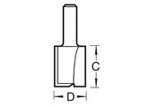 Trend CraftPro Two Flute Cutters, 1/4in Shank