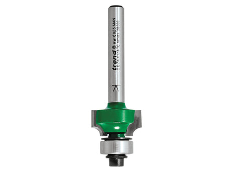 Trend CraftPro Round Over Two Flute Cutter, 1/4in Shank