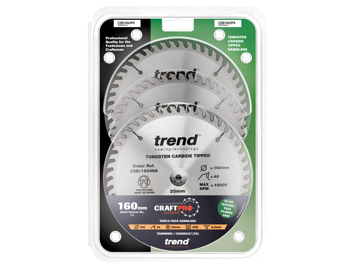 Trend CraftPro Plunge Saw Blade