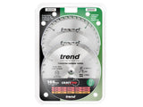 Trend CraftPro Cordless Saw Blade Triple Pack