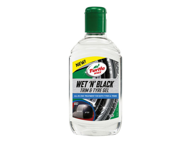 Turtle Wax Wet 'n' Black Trim & Tyre Gel 300ml