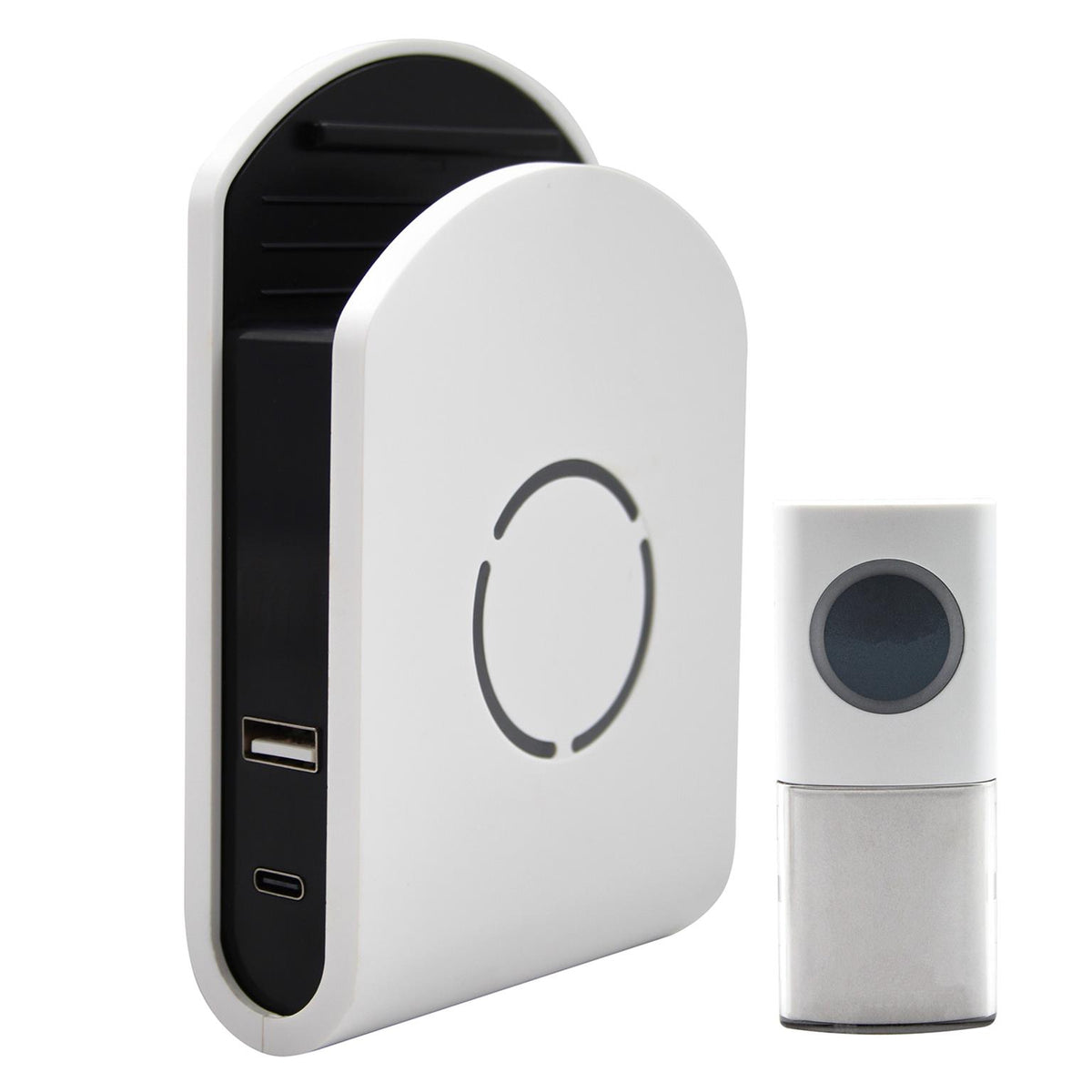 Uni-Com Plug-in Door Chime with USB Charger – Frasar Direct