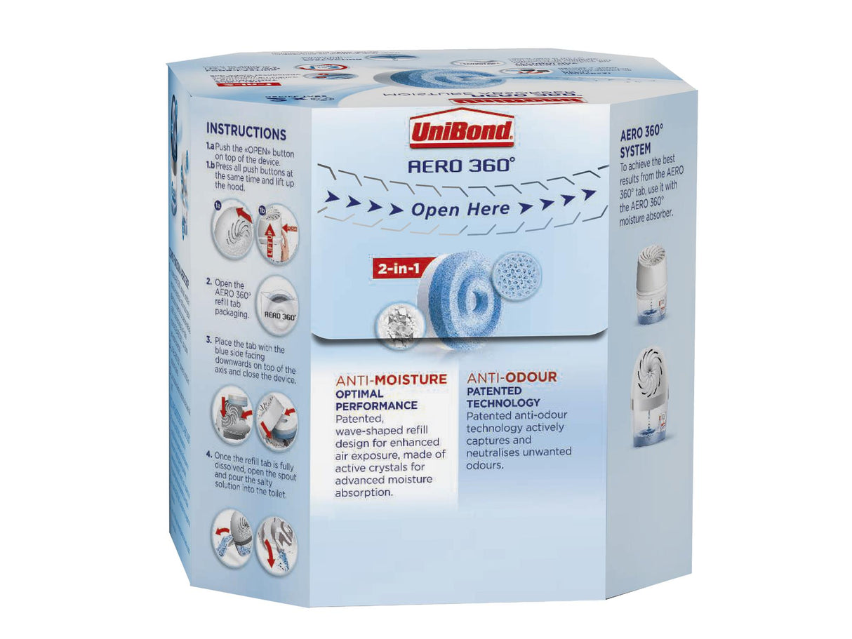 UniBond Aero 360 Moisture Absorber Refill