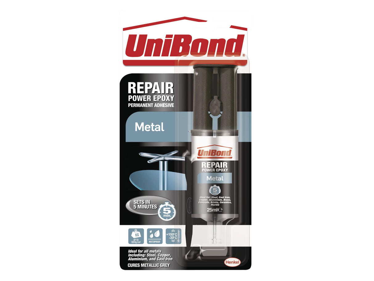 UniBond Repair Power 5 Min Epoxy Metal 25ml